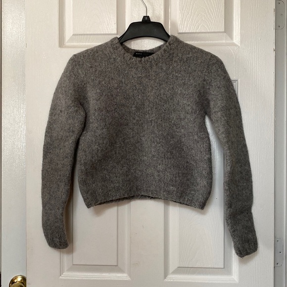 Marc Jacobs Grey Crew Neck Wool Alpaca Sweater - Picture 1 of 5
